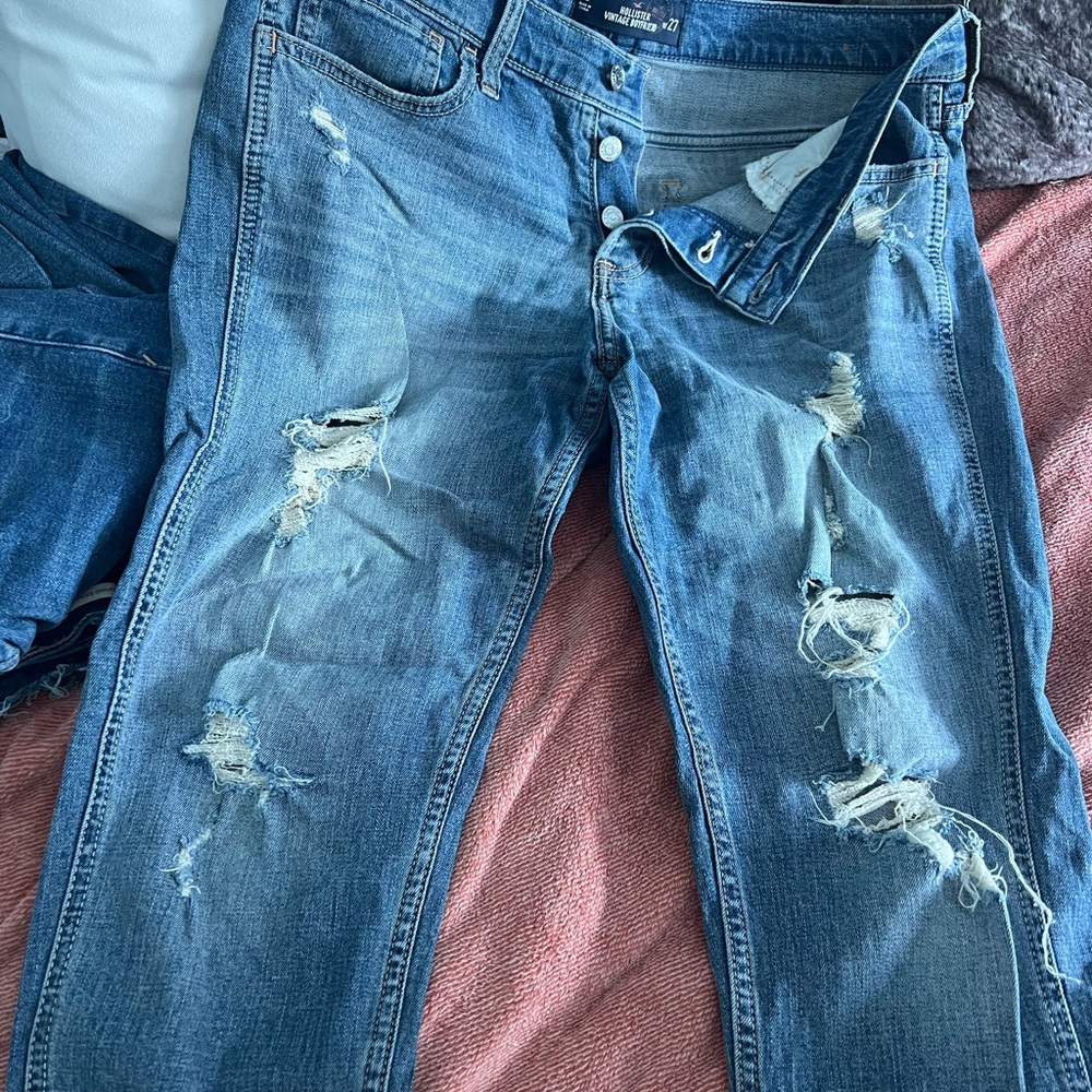 Hollister boyfriend jeans